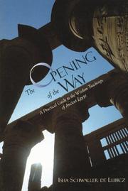 Cover of: The Opening of the Way by Isha Schwaller de Lubicz, Isha Schwaller de Lubicz