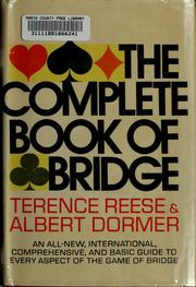 Cover of: The complete book of bridge by Terence Reese
