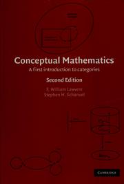 Conceptual mathematics by F. W. Lawvere