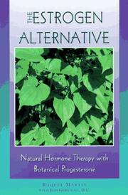 Cover of: The estrogen alternative by Raquel Martin