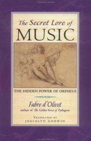 Cover of: The secret lore of music