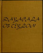 Cover of: Dayapala of Ceylon