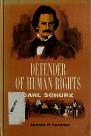 Cover of: Defender of human rights: Carl Schurz