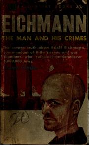 Cover of: Eichmann