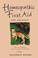 Cover of: Homeopathic first aid for animals