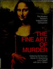 Cover of: The Fine Art of Murder