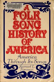 Cover of: A folk song history of America