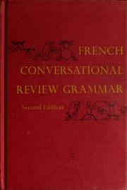 Cover of: French conversational review grammar