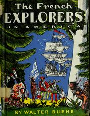 Cover of: The French explorers in America.
