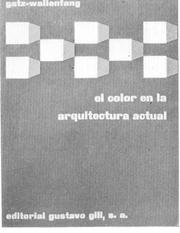 Cover of: El color en la arquitectura actual.: Revoques y pinturas.