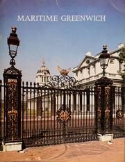Cover of: Maritime Greenwich
