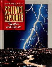 Cover of: Weather and climate