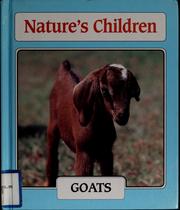 Cover of: Goats | Weil, Ann.