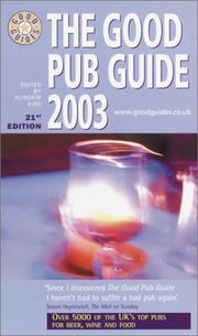 Cover of: The Good Pub Guide 2003 (Good Pub Guide)