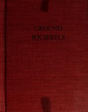 Cover of: Ground squirrels by Colleen Stanley Bare