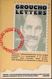 Cover of: The Groucho letters by Groucho Marx