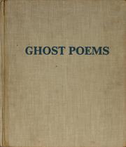 Cover of: Ghost poems