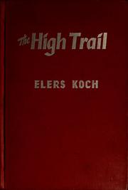 Cover of: The High Trail