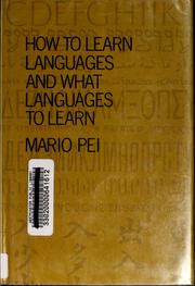 Cover of: How to learn languages and what languages to learn