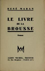 Cover of: Le livre de la brousse by René Maran