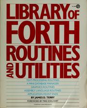 Cover of: Library of Forth routines and utilities