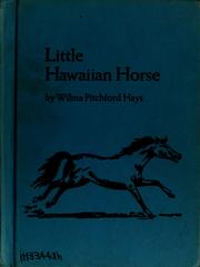 Cover of: Little Hawaiian horse