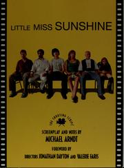 Cover of: Little Miss Sunshine: the shooting script