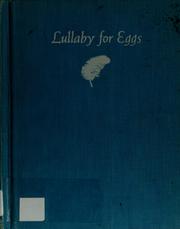 Cover of: Lullaby for eggs: a poem