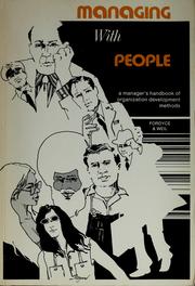 Cover of: Managing with people by Jack K. Fordyce