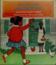 Cover of: Mary Jo's grandmother. by Janice May Udry