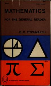 Cover of: Mathematics, for the general reader.