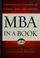 Cover of: MBA in a book