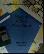 Cover of: Modern office procedures by Charles Francis Barrett
