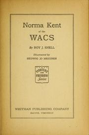Cover of: Norma Kent of the WACS