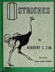 Cover of: Ostriches