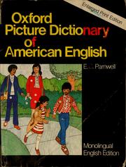 Oxford picture dictionary of American English by E. C. Parnwell