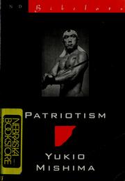 Cover of: Patriotism