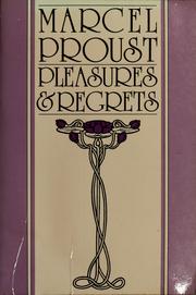 Cover of: Pleasures and regrets