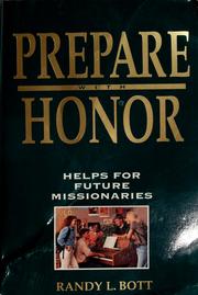 Cover of: Prepare with honor