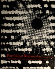 Cover of: Principles of biochemistry by Abraham White