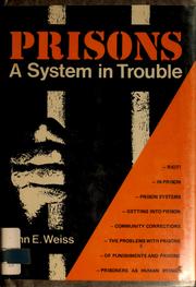Cover of: Prisons by Ann E. Weiss
