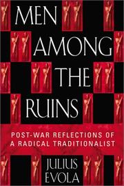 Cover of: Men Among the Ruins: Post-War Reflections of a Radical Traditionalist