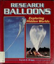 Cover of: Research balloons: exploring hidden worlds