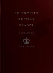 Scientific Russian reader by Nina A. Syniawska