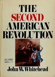 Cover of: The second American revolution by John W. Whitehead