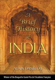 Cover of: A brief history of India by Alain Daniélou
