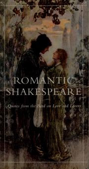 Cover of: Romantic Shakespeare