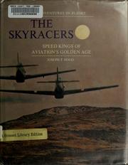 The skyracers; speed kings of aviation's golden age