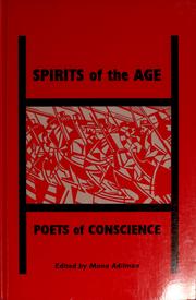 Cover of: Spirits of the Age by Mona Elaine Adilman