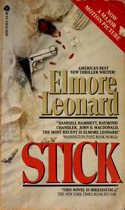 Cover of: Stick by Elmore Leonard